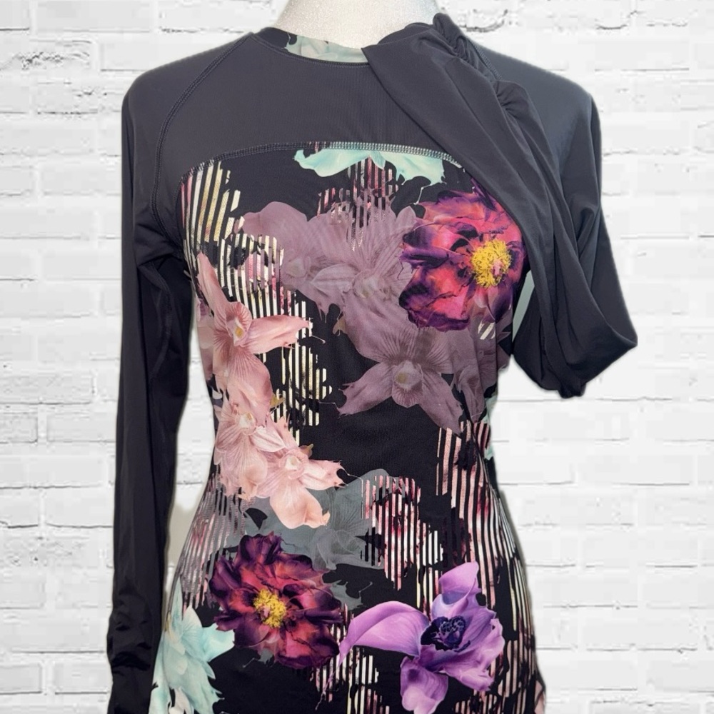 Floral Athletic Long Sleeve